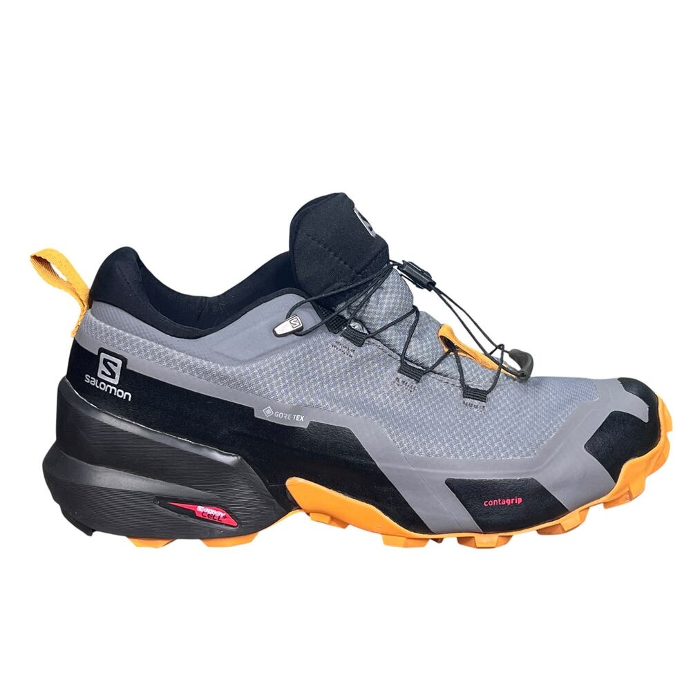 Salomon Cross Hike Gore-Tex Quiet Shade Grey Trail Running Sneakers Size8.5
